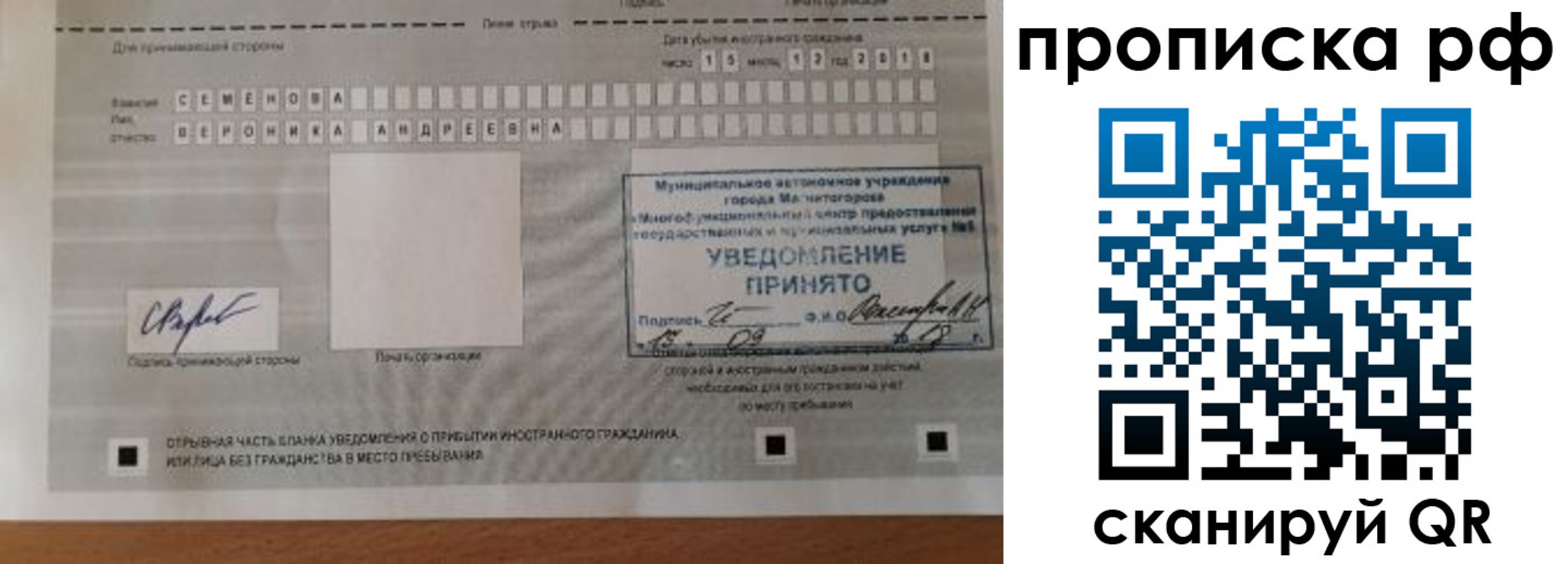 прописка паспорт в Черноголовке